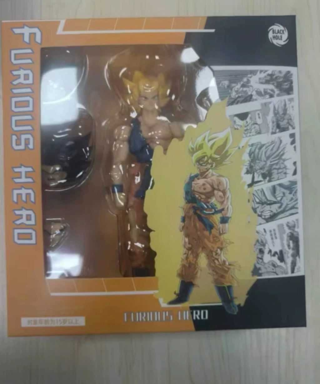 Super Saiyan Son Goku Awakening Battle-Damaged Version